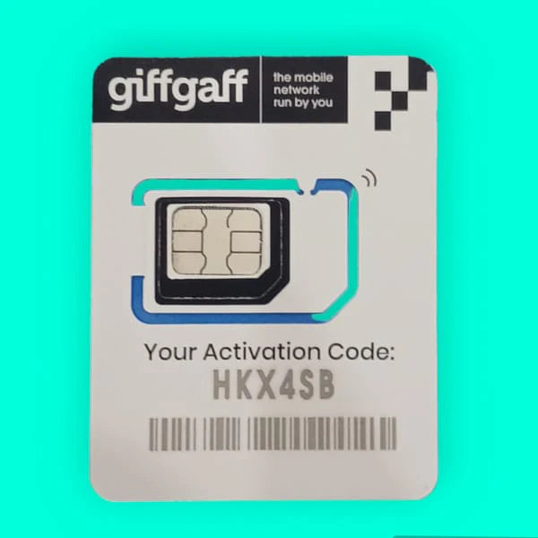 Lifetime GiffGaff UK Sim in Pakistan